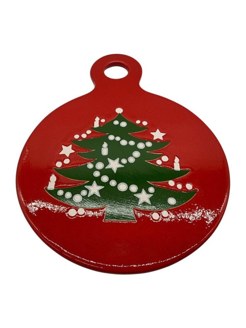 Waechtersbach Discontiuned Germany Christmas Tree Cheese & Cracker Board Plate